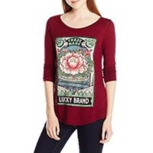 🍀 LuckyBrand matchbox lotus top 🍀